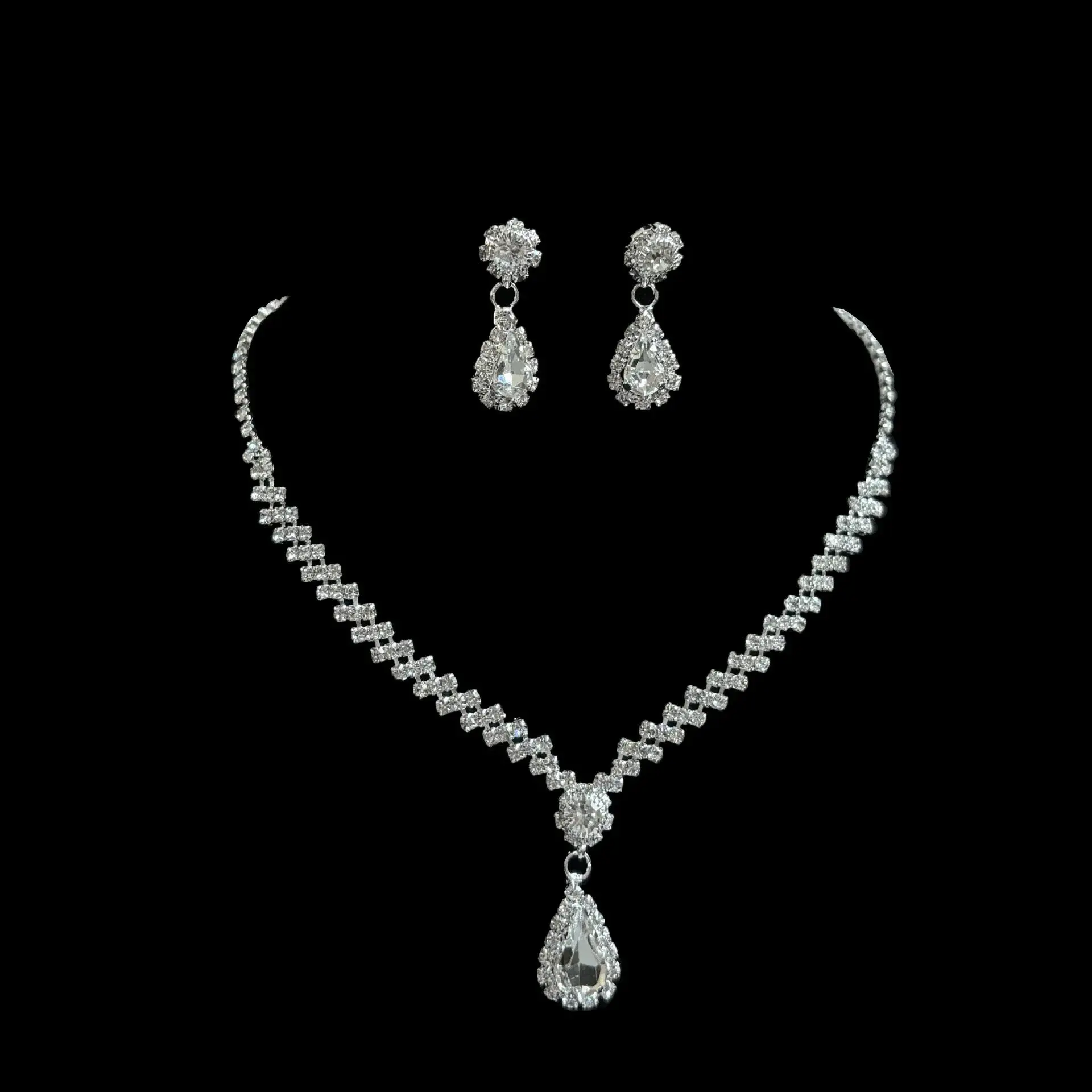 Lady Water Drop Jewelry Set - FY0058